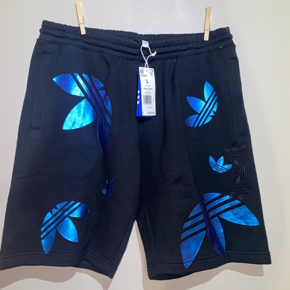 Adidas Trefoil Zeno Sweat shorts - Picture 1 of 4
